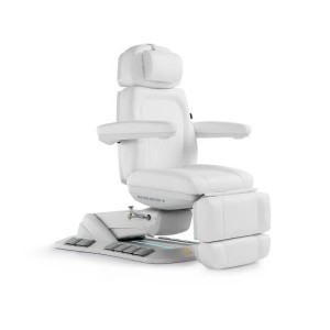 Fauteuil de soins Électrique (4 moteurs) et 3 niveaux de contrôle - Blanc