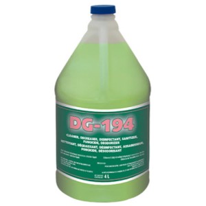 DG194 : Nettoyant, Désinfectant, Assainisseur, Fongicide et Désodorisant - 4 Litres