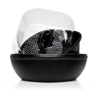  Bain de pied Masseur chauffant Belava Trio Noir