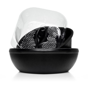  Bain de pied Masseur chauffant Belava Trio Noir