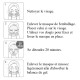 Masque cristallin au gel collagène aux algues de qualité supérieure Wellbeing