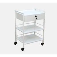 Table de service 3 tablettes / 1 tiroir