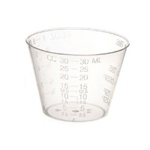 Tasse à mesurer jetable 30 ml
