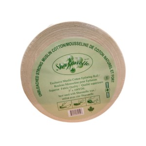 Bandelettes de mousseline de coton non blanchi 3'' × 100 vgs Sharonelle