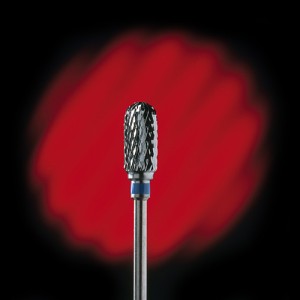 Fraise au Carbure Suisse ( Baril arrondi à Gros grains ) 3/32''