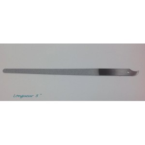 Lime ongles Diamant,  Double face, avec manche de nettoyage, 8’’