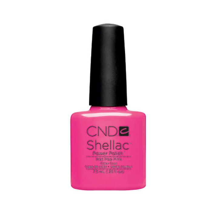 Vernis U.V CND Shellac ''Hot Pop Pink''