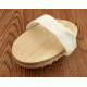Brosse de massage en bois naturel