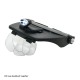 Bandeau loupe avec éclairage LED